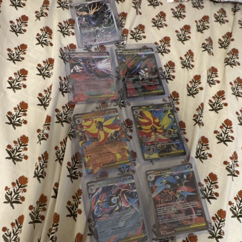 Pokémon TCG Evolutions EX Holo 7-Card Lot Blastoise EX Mewtwo EX Pikachu