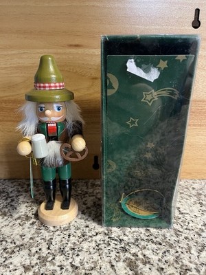 New Oktoberfest Wooden Bavarian German Nutcracker Echte Handarbeit