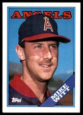 Mike Witt 1988 Topps #270 California Angels MLB READ FREE SHIPPING AutographDen