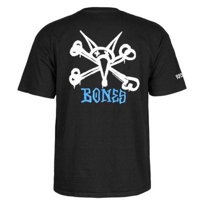 Powell Peralta Rat Bone Black T-Shirt - Kurzarmshirt