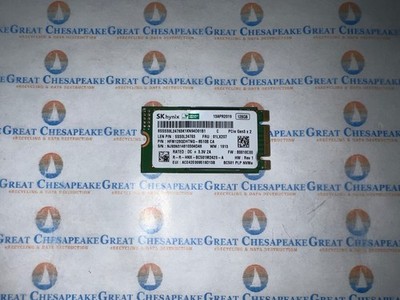SK Hynix HFM128GDHTNG-8510B 128GB SSS0L24763 SSD 100% Health TESTED!