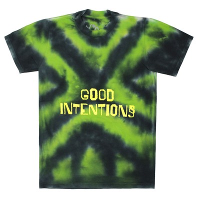 Men's Nav Good Intentions D-Generation Tie Dye T-shirt Small tye die
