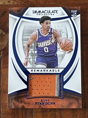 Ryan Dunn 2024-25 Panini Immaculate Remarkable Rookie Jerseys /25 RC #RRJ-RYD