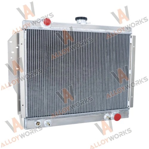 2-Row Aluminum Radiator For Dodge D/W 100 150 200 250 350 V8 5.2L 5.9L 1979-93 - Picture 8 of 9