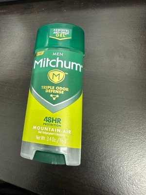 Mitchum Men Triple Odor Defense Gel Antiperspirant/ Deodorant Mountain Air 3.4oz