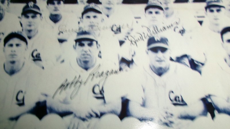 FORT WORTH CATS...copy of autographed 5x7 photo...Bobby Braga...Dick Williams...