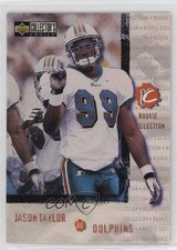 1997 Upper Deck Collector's Choice Collection Jason Taylor #330 Rookie RC HOF