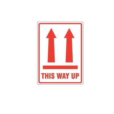 This Way Up Paketschilder 109 mm x 79 mm Rolle 500 - VL108TH