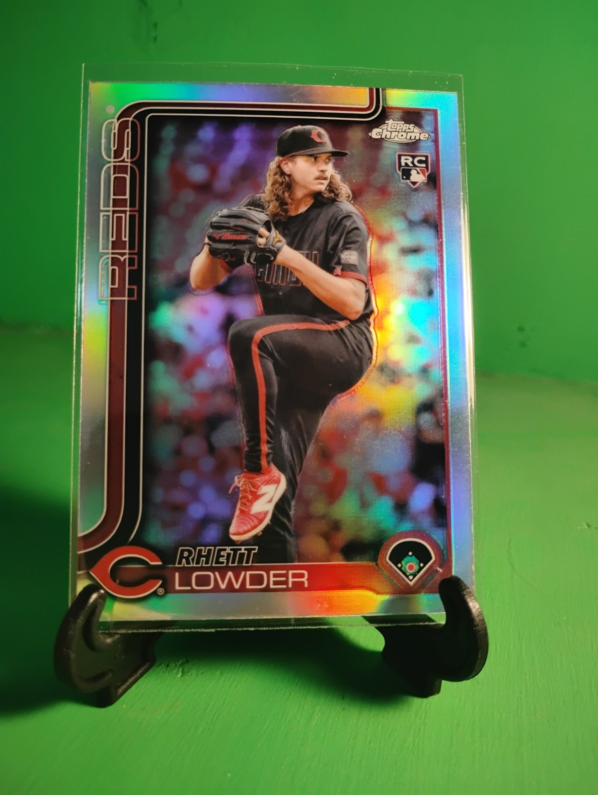 Jx 2025 Topps Chrome - Rhett Lowder #147 Refractor (RC)