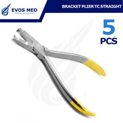 Orthodontic Bracket Removing Pliers TC Straight Dental Braces Debonding Tools