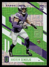 Andrew Sendejo 2017 Panini Unparalleled Escher Squares RC #137 Vikings ESE