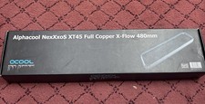 Alphacool Nexxxos Xt45 Full Copper X-flow 480mm Radiator New Open Box