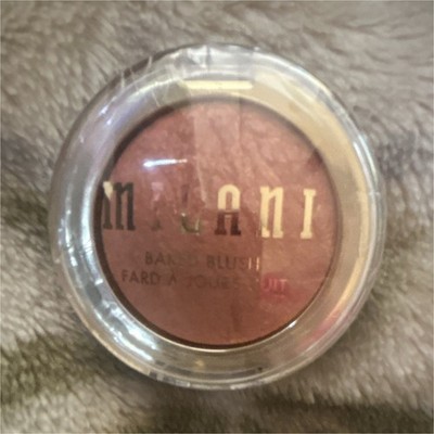Milani Baked Powder Blush Rose D'Oro 0.12 oz Animal Cruelty-Free Single
