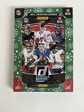 2025 Panini Donruss NFL Football Factory Sealed Holiday Tin Box