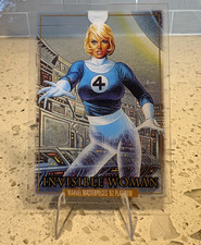 SkyBox 2024 Marvel Masterpieces '92 Platinum Invisible Woman Clear Cut #39