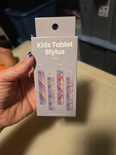 4Pack Kid-Friendly Stylus Pens for Touch Screens Kids Samrt Watch,Tablet,iPad