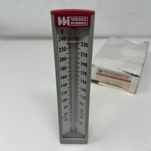 Weiss Instruments TL5A2 30-240F Thermometer 2" Stem WITH Fitting HTP New - Picture 5 of 7