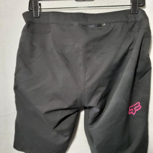 FOX Racing Defend Shorts Women’s Large Black W/ Padded 11" Inseam Ripley - Picture 11 of 12