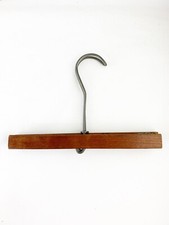 Vintage Antique 1920s Wood Clamp Pant/Skirt Hanger-  Perfection  Made In USA
