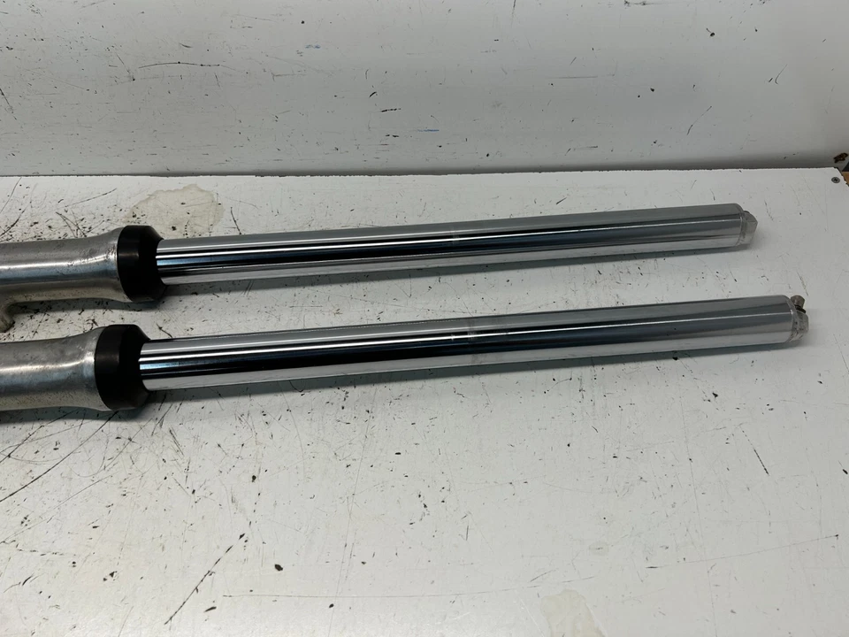 Garfos dianteiros/conjunto de suspensão/bom cromado Kawasaki kz1000 kz 1000 (1982) - Imagem 3 de 4