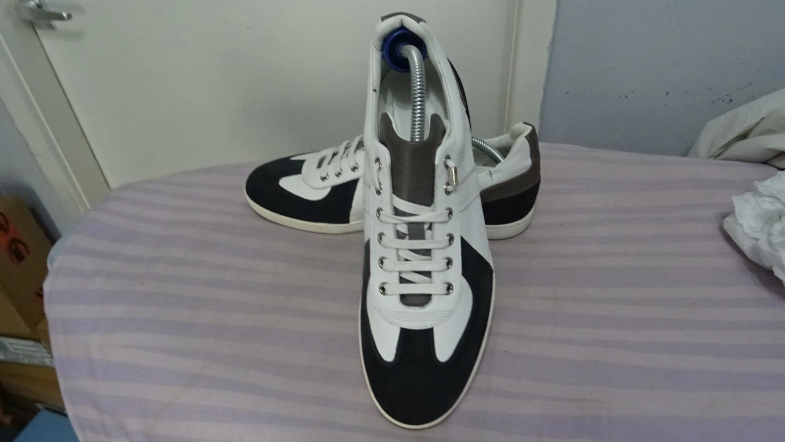 Chaussures à lacets multi cuir pour hommes Dior fabriquées en Italie taille Royaume Uni 8/UE 42 super état