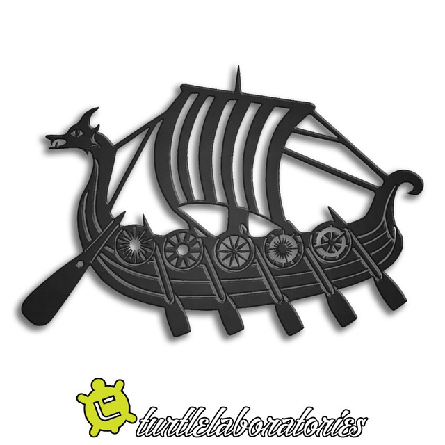 Viking Ship Metal Wall Sculpture Art Hanging Home Decor eBay