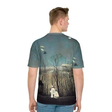 Henri Rousseau Carnival Evening Vintage Retro Fine Art Print Graphic Tee T-shirt