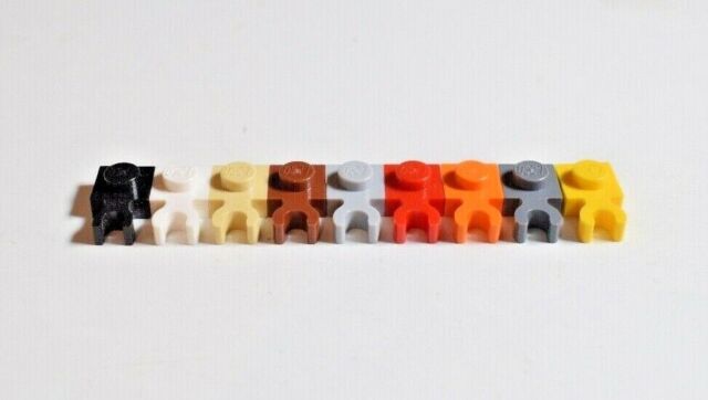 Lego 4085 Plate Modified Vertical Clip 1x1 Select Colour Pack of 20