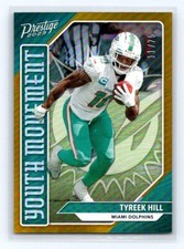 2023 Prestige Youth Movement #YM-13 Tyreek Hill GOLD Parallel /75 DOLPHINS