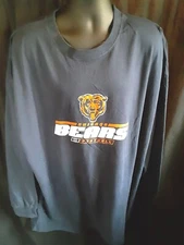 Chicago Bears Men's NFL Team Apparel Big Tall Shirt XLT up to 6XTall
