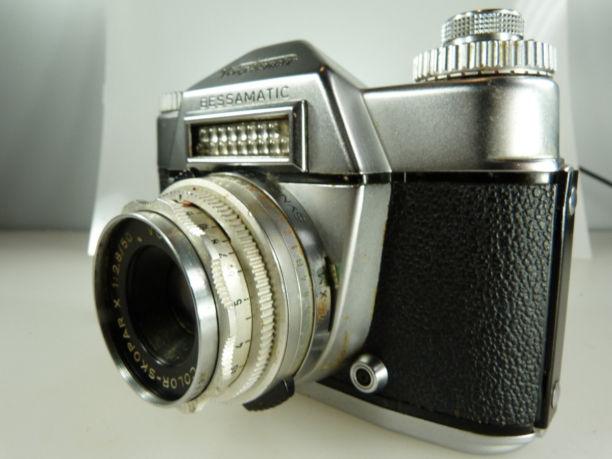 VOIGTLANDER BESSAMATIC 美品 Vintage Voigtlander Bessamatic 35mm f. Camera w. 50/2.8 SKOPAR X