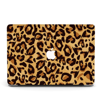Leopard Skin Texture Hard Case For Macbook M1 M2 Pro 14 16 15 Air 13 12 11 inch
