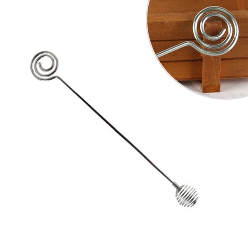 2pcs Stainless Steel Mixer Long Handle Stirring Sticks for Salon Use - Bild 4 von 11