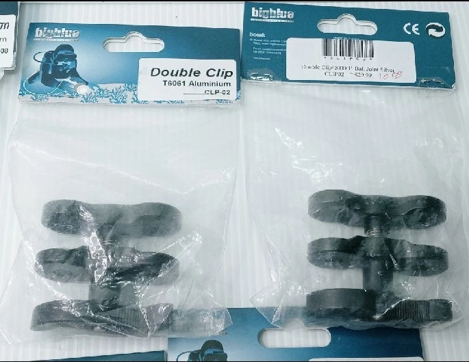 Big blue CLPO2 Double Clip Aluminum Arm /Other Lot Aquatic Camera Accessories - Image 4 of 4