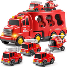 Truck Toys for 3 4 5 6 Years Old Boys, Toddler Car Toys for Toddler Boys Ages 3-