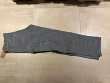 railroad stripe(hickory) painter pants, new old stock,us made,100% cotton,38x32