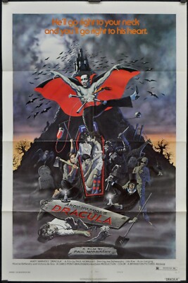 Andy Warhol's Dracula 1974 ORIG 27X41 MOVIE POSTER STY-B JOE