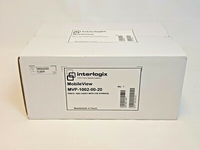 NEW INTERLOGIX MVP-1002-00-02 Mobile View Penta HDD Caddy W/ 2TB Storage DVR