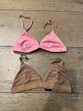Lot Of 2 XS MeUndies Feel Free Triangle Bra Bralettes XS