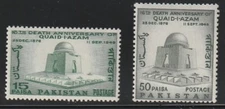 Pakistan    1964    Sc # 209-10   MNH   OG