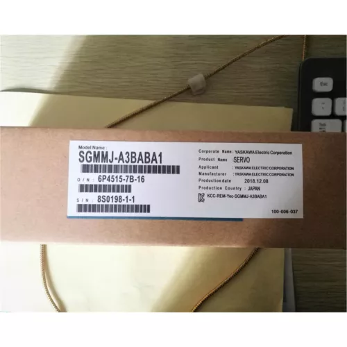 1PC Yaskawa SGMMJ-A3BABA1 Servo Motor SGMMJA3BABA1 New In Box Expedited Shipping - Picture 1 of 4