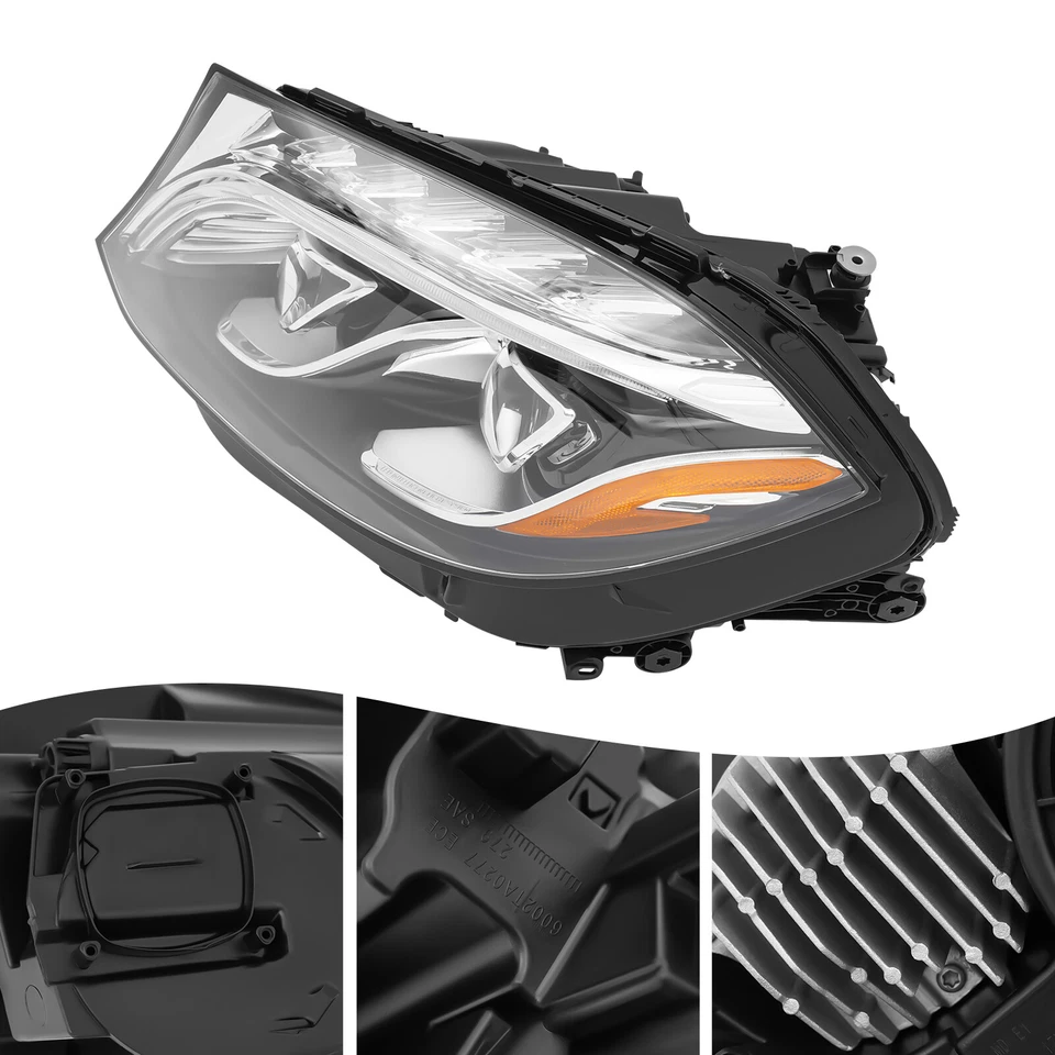 For 2017-2019 Mercedes GLS166/450/550/63 LED Headlight Left Driver Side Headlamp - Image 2 of 4