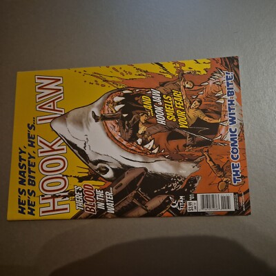 HOOK JAW #1 (TITAN COMICS) - BRIAN WILLIAMSON'S RETRO VARIANT - htf