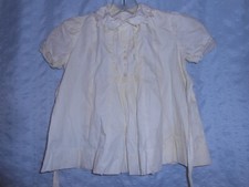 Vintage Baby Gown Dress hand made 16"