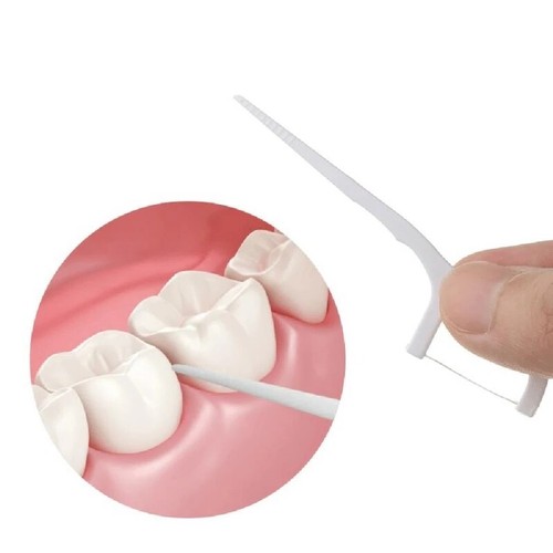 200pcs Floss Picks Dental Teeth Heathy Toothpicks Stick Care Tooth Clean Oral AU - Picture 8 of 12