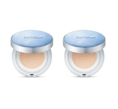 2 x Su:m37 Water-full Mesh Cushion Glow (2 Items, Main+Refill) from Korea