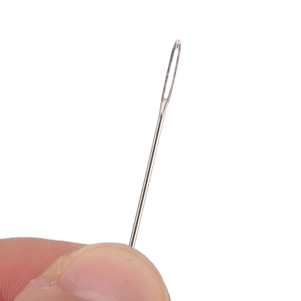 90-100pc Tail Embroidery Fabric Cross Stitch Needles Size 24 For 11CT.JN