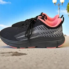 RBX Womens Running Shoes Size 10 Black Pink Lightweight Trainers Athletic Gym