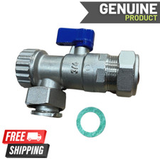 BAXI COMBI 80E 80ECO 105E & 105HE BOILER 22MM FLOW TAP VALVE 248224
