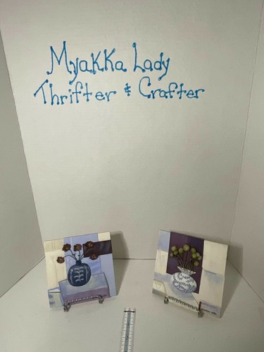 Kathryn White 3-D Signed Ceramic Tiles - Foto 3 di 10